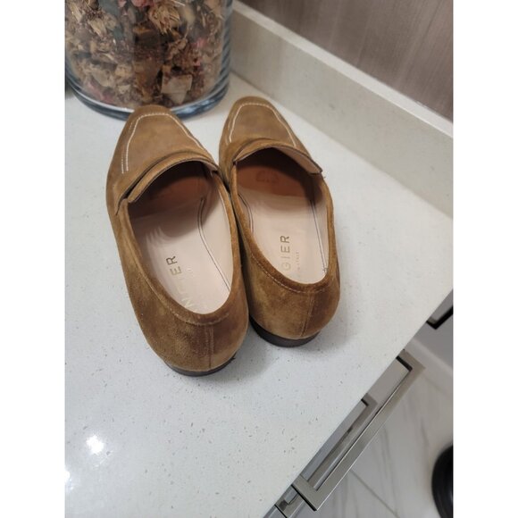 Tangier Penny Loafers Mens 9.5 Brown Leather Slip On Shoes Dress Casual Italian main image 7